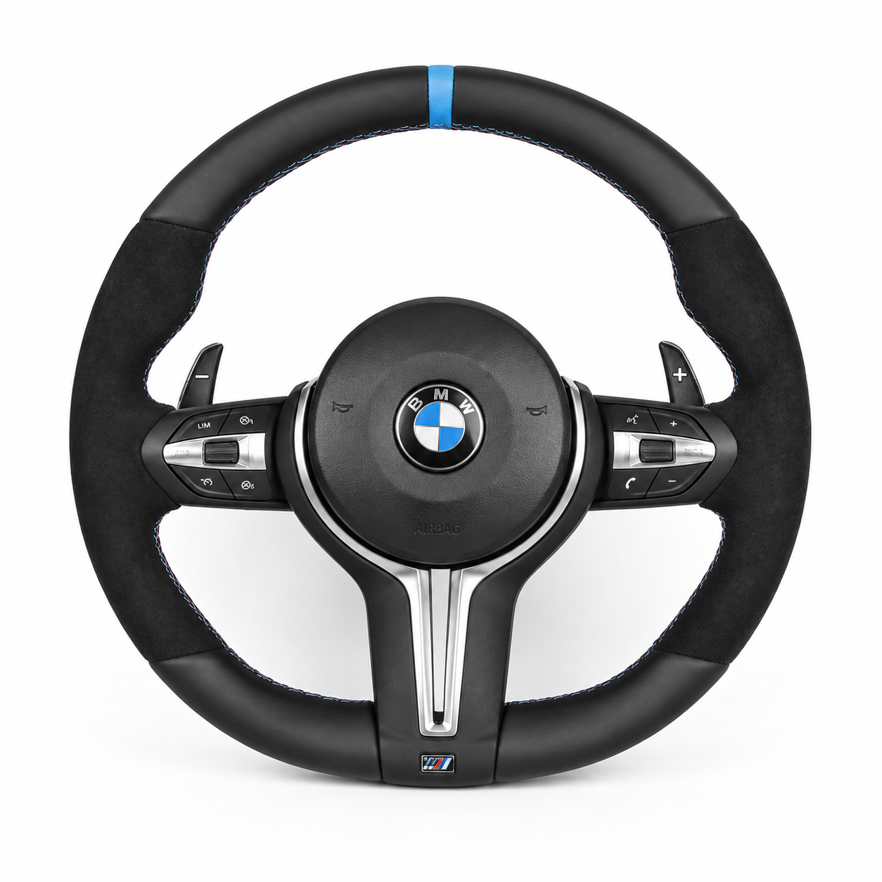 BMW M-Sport wheel - Alcantara